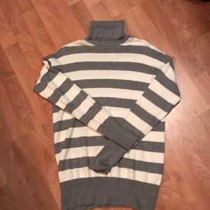 GAP striped turtleneck